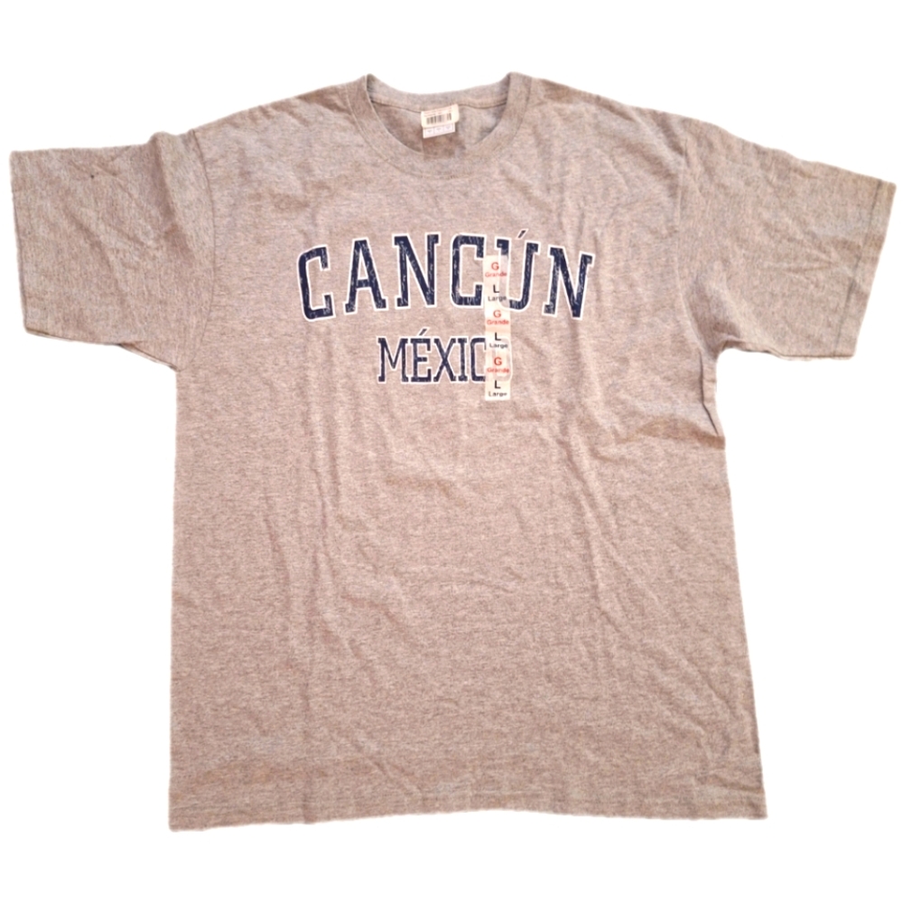 Cancun Mexico Tee- Large
